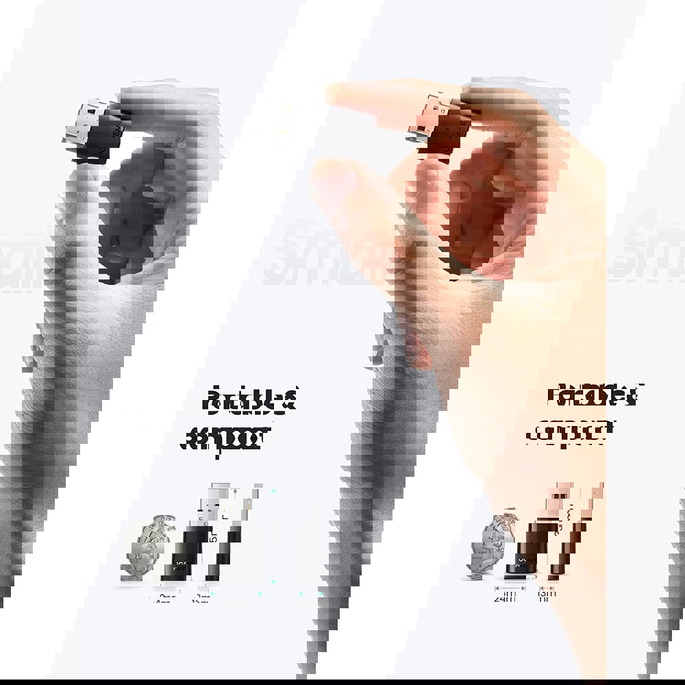 Bluetooth ადაპტერი UGREEN CM390 (80889), USB Bluetooth 5.0 Adapter, Black