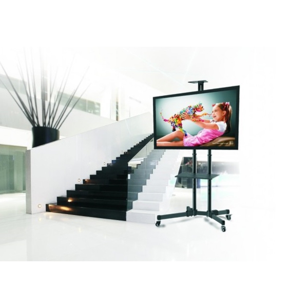 ტელევიზორის საკიდი Reflecta 70VCE-Shelf, 37"-70", TV Stand, Black