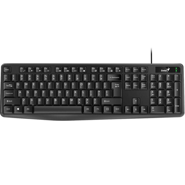 კლავიატურა Genius KB-117, USB, Wired Keyboard, Black