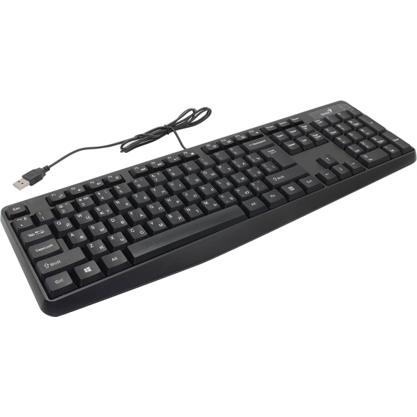 კლავიატურა Genius KB-117, USB, Wired Keyboard, Black