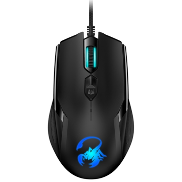 მაუსი Genius Ammox X1-600, RGB, Gaming Mouse, Black 