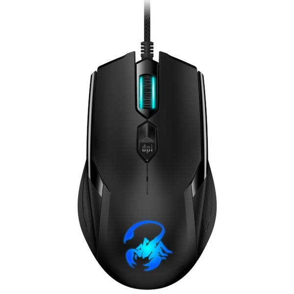 მაუსი Genius Ammox X1-600, RGB, Gaming Mouse, Black 