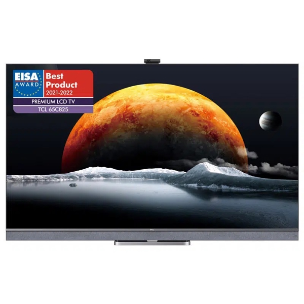 ტელევიზორი TCL 65C825/MT15HS2-RU QLED QD-Mini LED TV 65", Smart Android P, Wi-Fi, BT, HDMI, USB, Subwoofer, Black