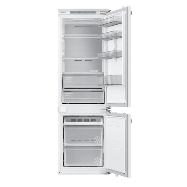 ჩასაშენებელი მაცივარი Samsung BRB267034WW/WT, A+, 261L, 35Db, Built-in Refrigerator, White