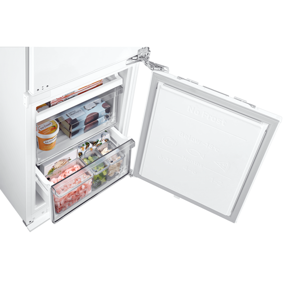 ჩასაშენებელი მაცივარი Samsung BRB267034WW/WT, A+, 261L, 35Db, Built-in Refrigerator, White