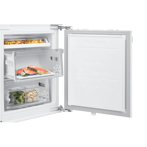 ჩასაშენებელი მაცივარი Samsung BRB267034WW/WT, A+, 261L, 35Db, Built-in Refrigerator, White