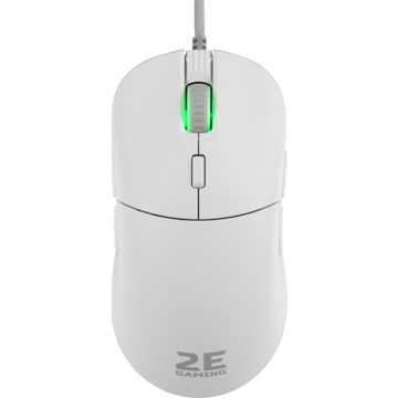 მაუსი 2E 2E-MGHDPR-WT HyperDrive Pro Gaming Mouse, RGB, White