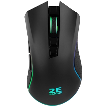 2E 2E-MG340UB-WL Gaming mouse MG340 WL, RGB, USB, Black