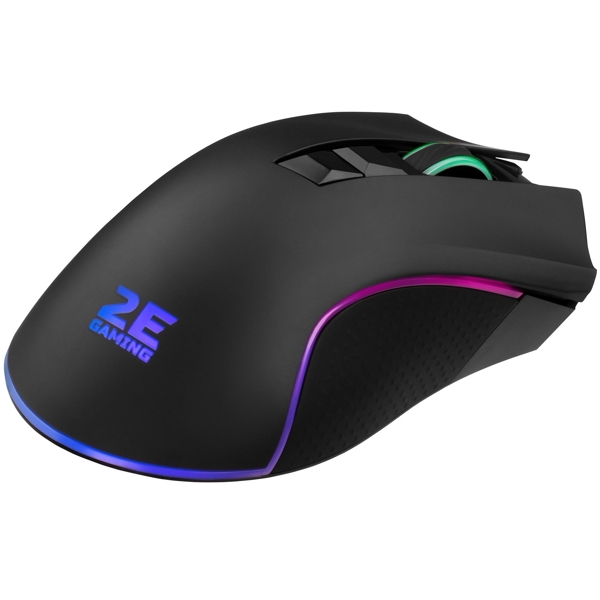 2E 2E-MG340UB-WL Gaming mouse MG340 WL, RGB, USB, Black