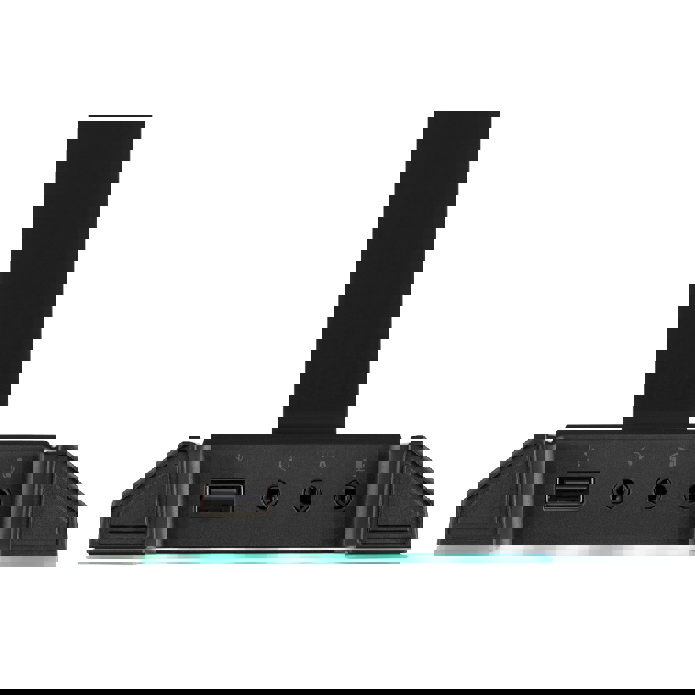 ყურსასმენის სადგამი 2E 2E-GST320UB Gaming 3in1 GST320 Headset Stand, RGB, USB, Black