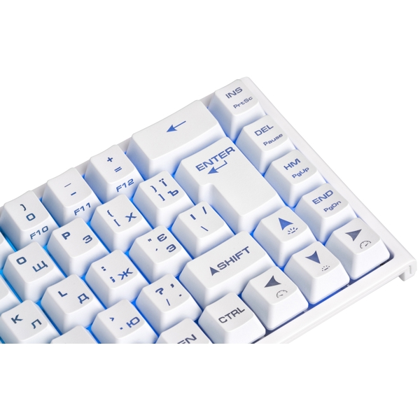 კლავიატურა 2E 2E-KG360UWT Gaming KG360 Wireless Keyboard, RGB, White