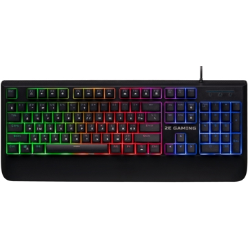 2E 2E-KG325UB Gaming KG325 Keyboard, LED, USB, Black