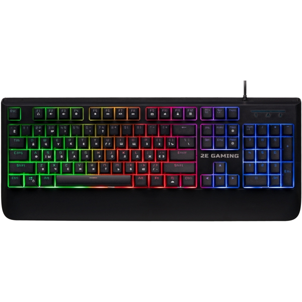 2E 2E-KG325UB Gaming KG325 Keyboard, LED, USB, Black