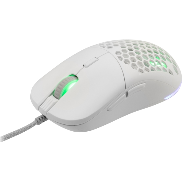 მაუსი 2E 2E-MGHDL-WT HyperDrive Lite Gaming Mouse, RGB, White