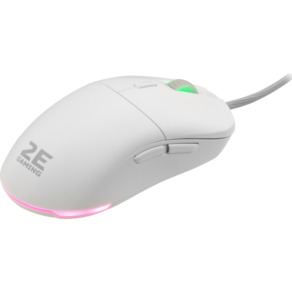 მაუსი 2E 2E-MGHDL-WT HyperDrive Lite Gaming Mouse, RGB, White