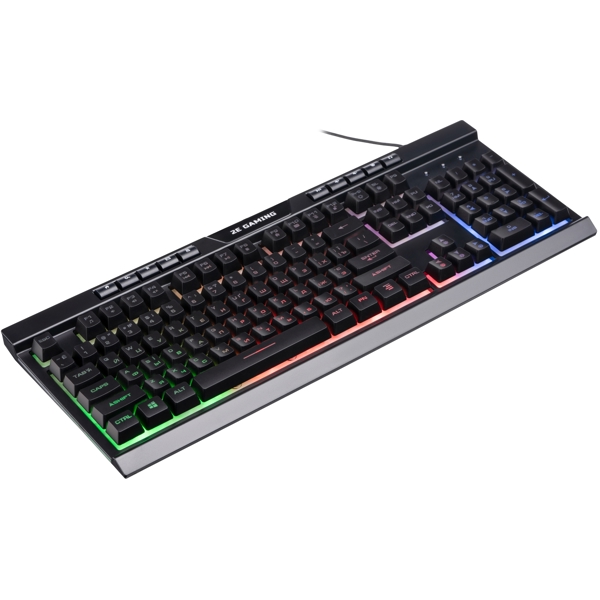 2E 2E-KG300UB Gaming KG300 Keyboard, LED, USB, Black