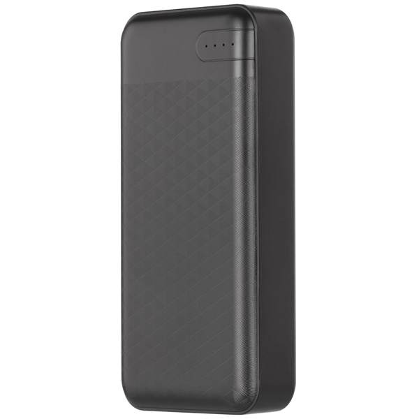 პორტატული დამტენი 2E 2E-PB2004PD-BLACK Power Bank 20000mAh, PD 18W, QC 3.0, Black