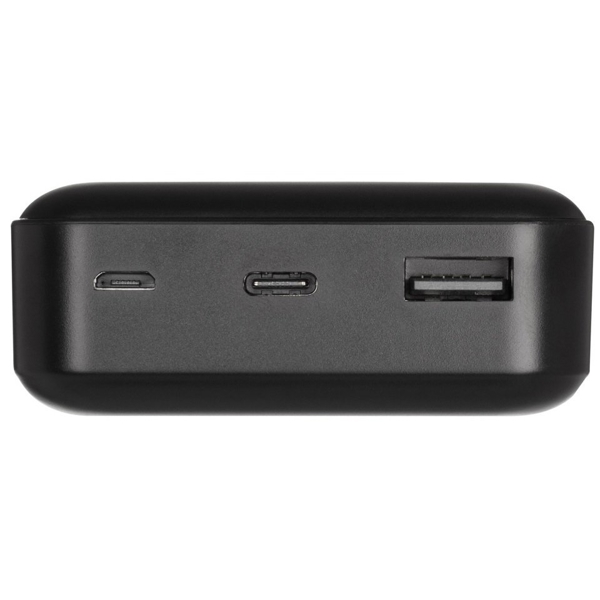 პორტატული დამტენი 2E 2E-PB2004PD-BLACK Power Bank 20000mAh, PD 18W, QC 3.0, Black