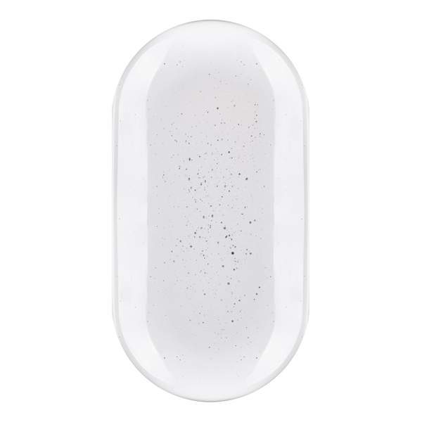 ოვალური თეფში Ardesto AR2925WGP Plate Bagheria, 25х13 cm, ceramics, Bright White