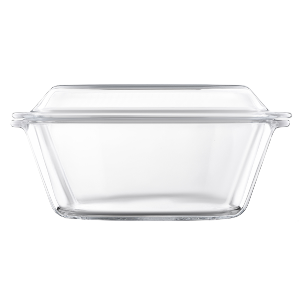 საცხობი ჭურჭელი Ardesto AR2407BG 2L Baking Dish With Lid Black Mars Round