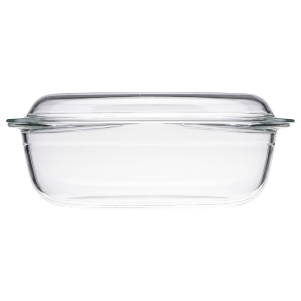 საცხობი ჭურჭელი Ardesto AR2408BG 3L Baking Dish With Lid Black Mars Oval