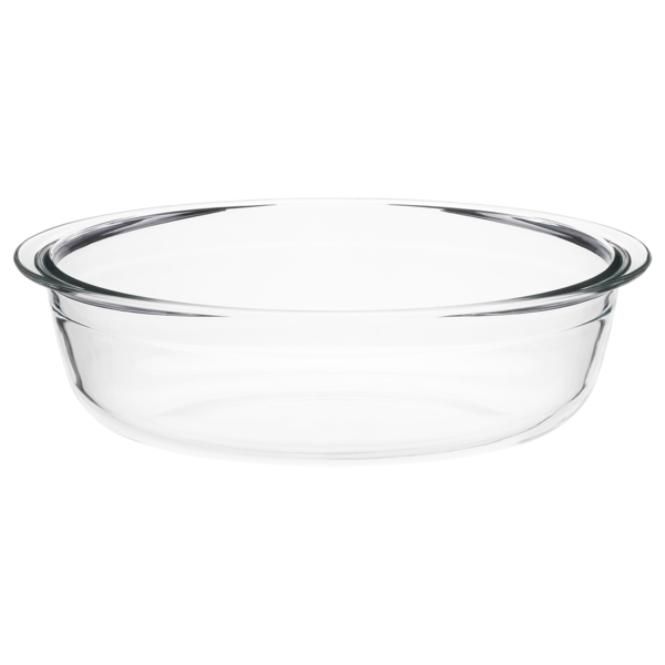 საცხობი ჭურჭელი Ardesto AR2408BG 3L Baking Dish With Lid Black Mars Oval