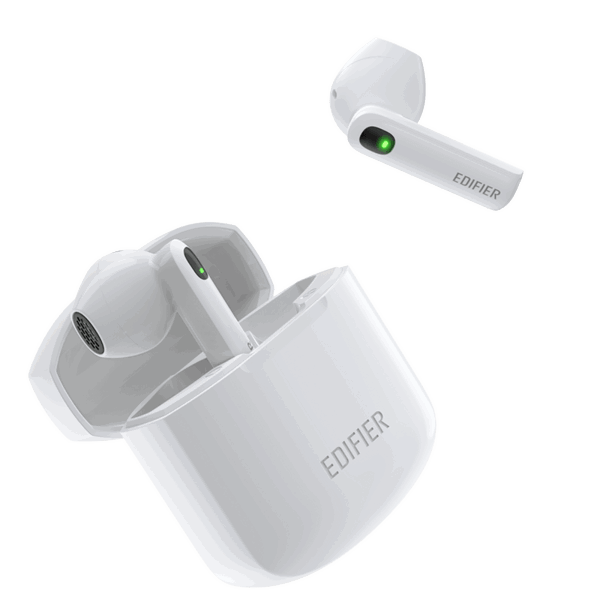 ყურსასმენი Edifier W200T mini, TWS Bluetooth, IP54, Wireless Earbuds, White