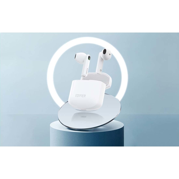 Edifier W200T mini, TWS Bluetooth, IP54, Wireless Earbuds, White