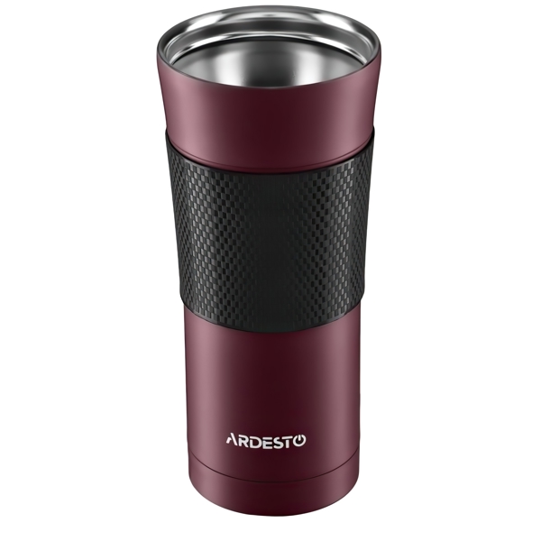 თერმო ჭიქა Ardesto AR2645SMR 450ml Travel mug To Go Red