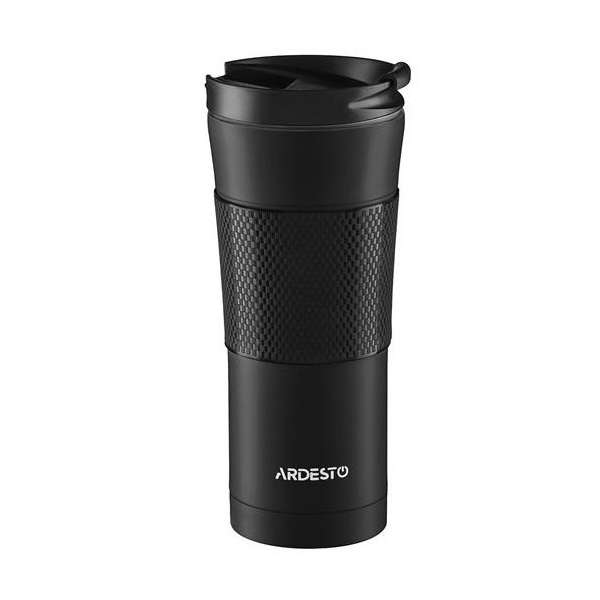 თერმო ჭიქა Ardesto AR2645SMB 450ml Travel mug To Go Black