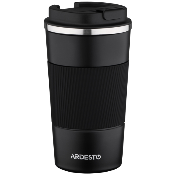 თერმო ჭიქა Ardesto AR2638TMB 380ml Travel mug Urban Black