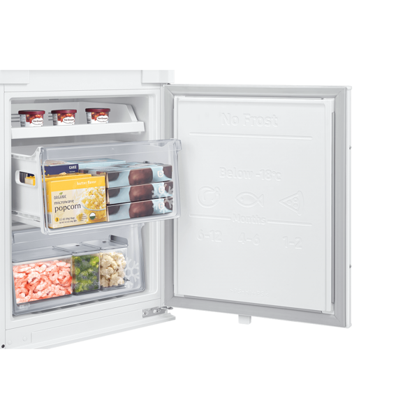 ჩასაშენებელი მაცივარი Samsung BRB306054WW/WT, A+, 294L, 35DB, Built-in Refrigerator, White