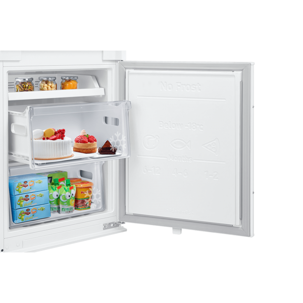 ჩასაშენებელი მაცივარი Samsung BRB306054WW/WT, A+, 294L, 35DB, Built-in Refrigerator, White