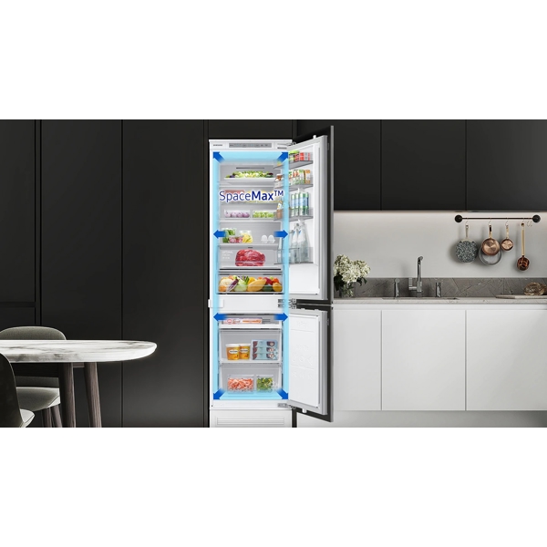 ჩასაშენებელი მაცივარი Samsung BRB306054WW/WT, A+, 294L, 35DB, Built-in Refrigerator, White