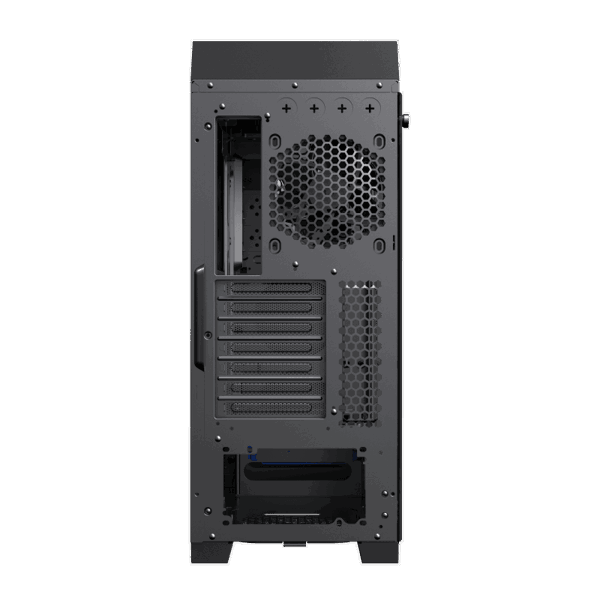 ქეისი Gamemax ABYSS TR, Mid-Tower, ARGB, Gaming PC Case, Without PSU, Black