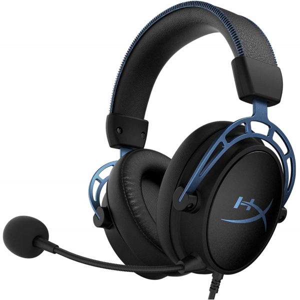 HyperX HX-HSCAS-BL/ WW Cloud Alpha S, Gaming Headset, Wired, 3.5mm, Black/Blue