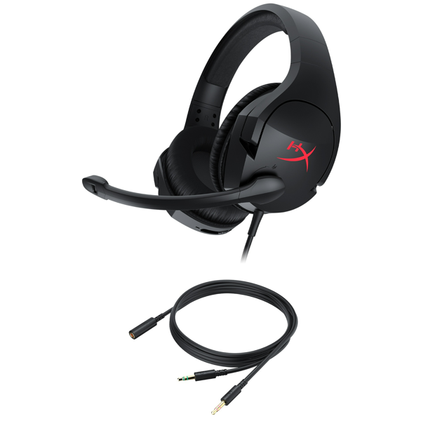 HyperX HX-HSCS-BK /EE Cloud Stinger Core, Gaming Headset, Wired, 3.5mm, Black/Red