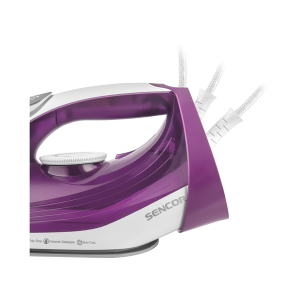 Sencor SSI 5800VT, 2400W, 260ML, Steam Iron, White/Purple