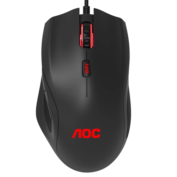 მაუსი AOC GM200DREE, Wired, USB, Gaming Mouse, Black