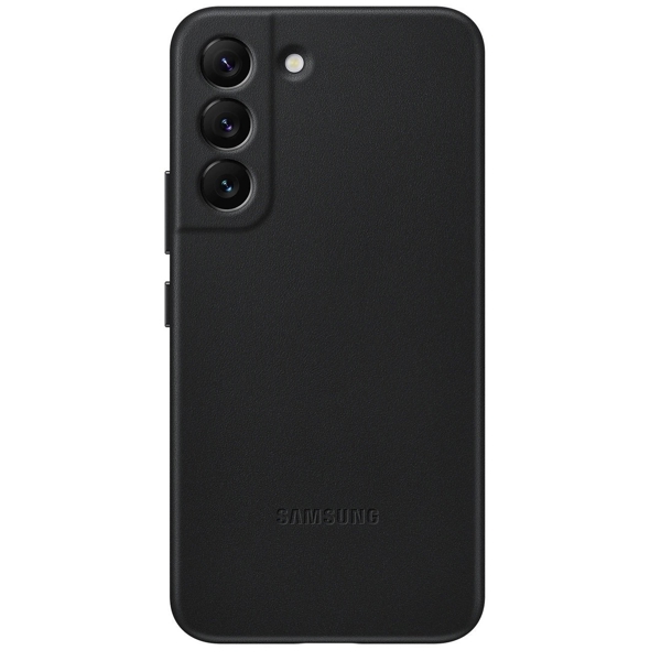 მობილურის ქეისი Samsung EF-VS901LBEGRU Galaxy S22 Leather Cover Black