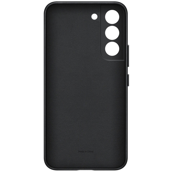 მობილურის ქეისი Samsung EF-VS901LBEGRU Galaxy S22 Leather Cover Black