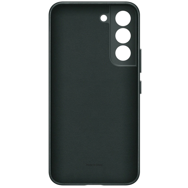 მობილურის ქეისი Samsung EF-VS901LGEGRU Galaxy S22 Leather Cover Forest Green