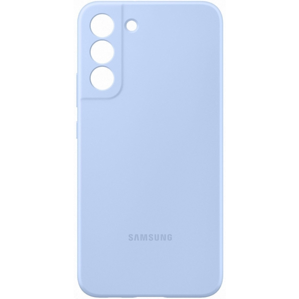 მობილურის ქეისი Samsung EF-PS906TLEGRU Galaxy S22 Plus Silicone Cover Artic Blue