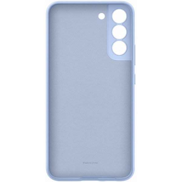 მობილურის ქეისი Samsung EF-PS906TLEGRU Galaxy S22 Plus Silicone Cover Artic Blue