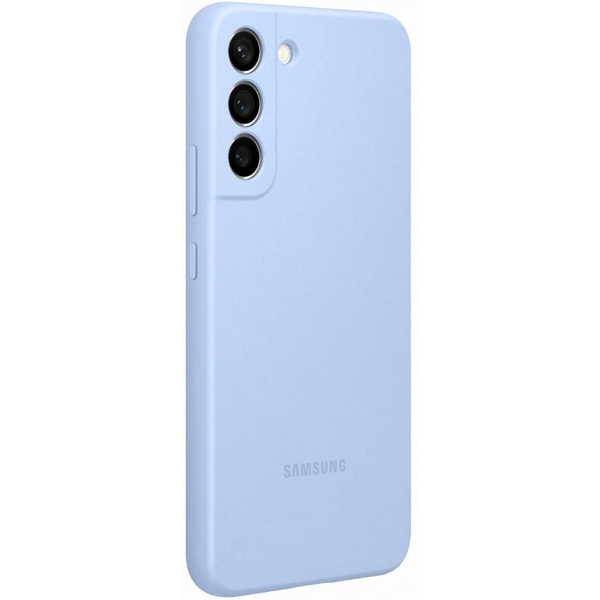 მობილურის ქეისი Samsung EF-PS906TLEGRU Galaxy S22 Plus Silicone Cover Artic Blue