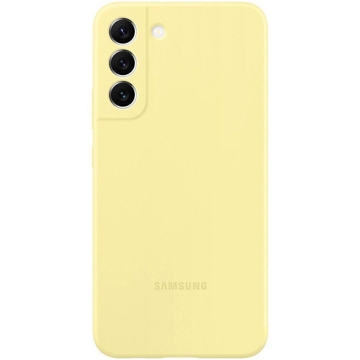 მობილურის ქეისი Samsung EF-PS906TYEGRU Galaxy S22 Plus Silicone Cover Butter Yellow