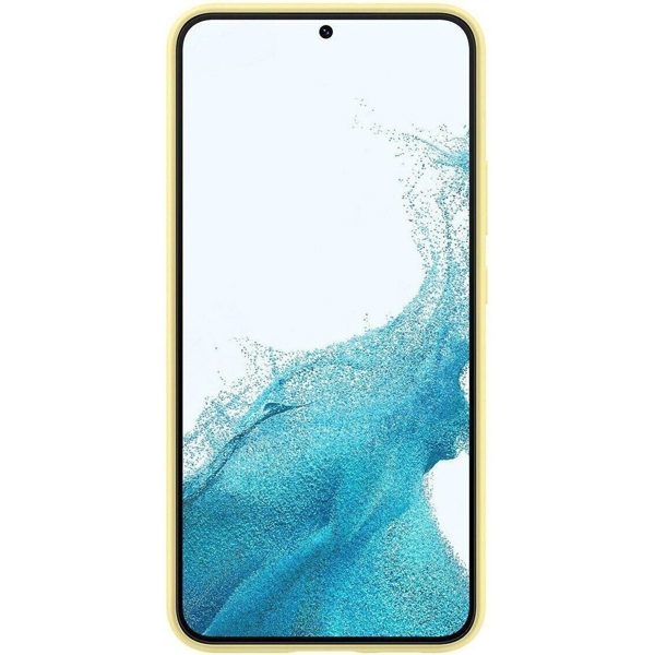 მობილურის ქეისი Samsung EF-PS906TYEGRU Galaxy S22 Plus Silicone Cover Butter Yellow