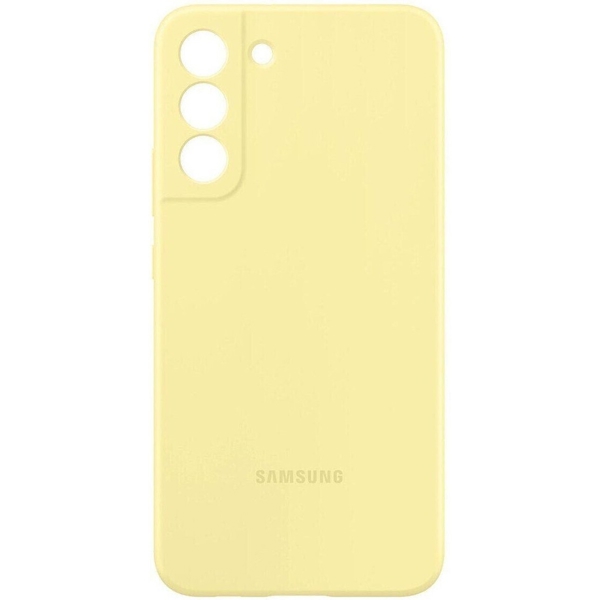 მობილურის ქეისი Samsung EF-PS906TYEGRU Galaxy S22 Plus Silicone Cover Butter Yellow