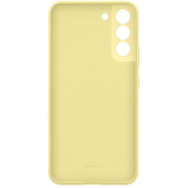 მობილურის ქეისი Samsung EF-PS906TYEGRU Galaxy S22 Plus Silicone Cover Butter Yellow