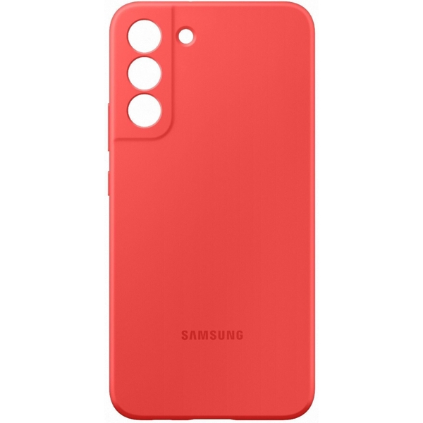 მობილურის ქეისი Samsung EF-PS906TPEGRU Galaxy S22 Plus Silicone Cover Glow Red